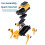 Solar-powered mechanical dog robot DIY quadruped 4