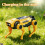 Solar-powered mechanical dog robot DIY quadruped 7