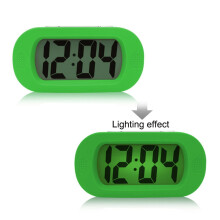 1PC Digital Alarm Clock Travel Clock with Snooze and Nightlight Alarm Clocks