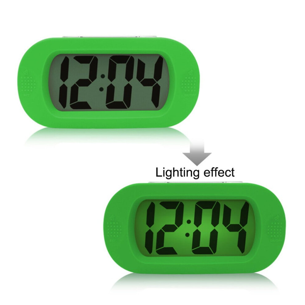 1PC Digital Alarm Clock Travel Clock with Snooze and Nightlight Alarm Clocks