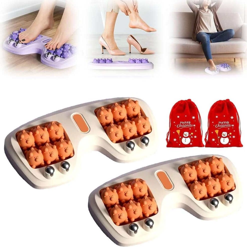 Foot Massage Roller with Acupressure Nodes 1pc