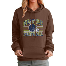 Womens Signature Pullover Hoodie New England Football-Inspired Sweatshirt, Relaxed Unisex Fit