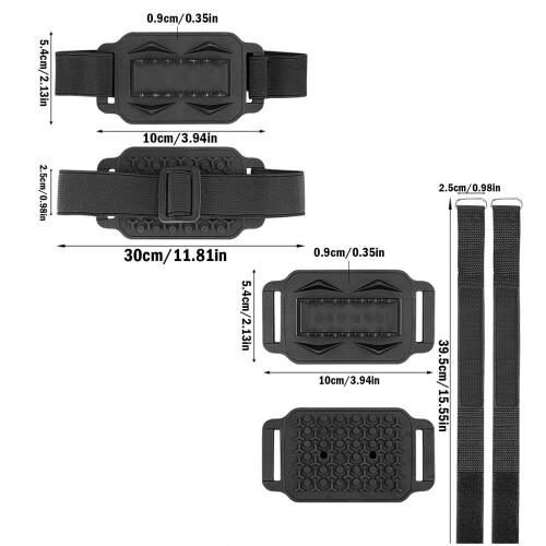 Ice Cleats for Walking Jogging Hiking Adjustable Non-Slip 2