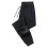 Pantaloni cargo casual da uomo, neri, foderati in pile, taglia XL 2