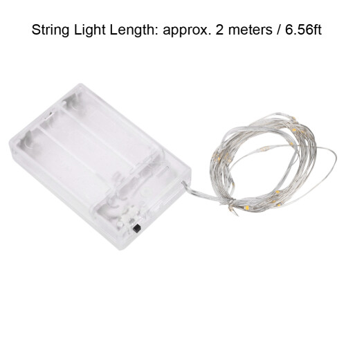 AA Battery Holder With Switch Compatible With LED String Lights, Great For Electronics Projects And Custom Lighting Setups With On Off Control 2