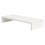 Monitor Riser White Desktop Stand for Neck Pain Relief 5