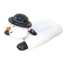 Inflatable Ski Tube for Kids & Adults, Durable PVC