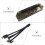 ETEREAUTY Portable External Graphics Card Adapter Multi ABS Material for Computer Use 6