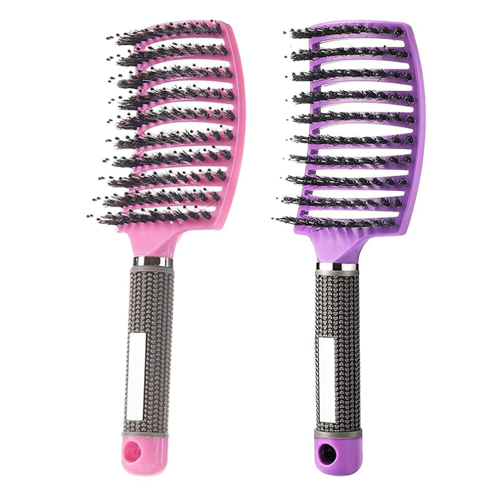Magical Ultra Detangling Brush for Wet or Dry Hair Pink