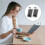 Self-Discipline Phone Timer Lock Box for  Android Phone Case Self-Control Timer Locker for Students Adults White 7