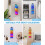 (Black, 2pcs) Multi-Layer Baseball Cap Holder for Wall Mounting 4