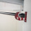 4 Pcs Ceiling Closet Rod Bracket Curtain Rods for Mount Red 8