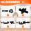 Wig Styling Stand Durable Multipurpose Kit for All Wigs 1pc 6