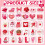 Heart Gnome Fridge Magnets 30 pcs 2