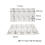 White Egg-Shaped Chocolate Mold, 20-Cavity Candy Making Tool For Easter & Baking, Essential Kitchen Mold 3