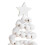 Tabletop Christmas Tree Ornament with White Beads 6