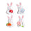Easter Bunny Refrigerator Magnets 3D Resin 8-Pack 2