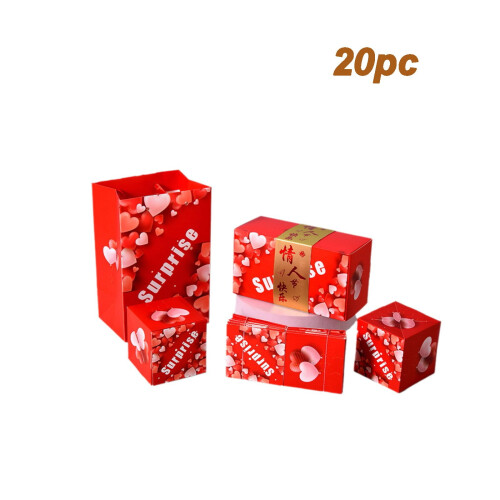 Valentine's Day Pop-Up Gift Box for Couples 1pc