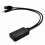 Adaptateur Bluetooth sans fil pour voiture, câble audio AUX/USB, compatible BMW E90, E91, E92 et E93 4