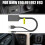 Adaptateur Bluetooth sans fil pour voiture, câble audio AUX/USB, compatible BMW E90, E91, E92 et E93 5