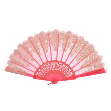 (Pink) Lightweight Folding Hand Fans for Dance Performance