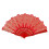 (Red) Lightweight Folding Hand Fans for Dance Performance 1