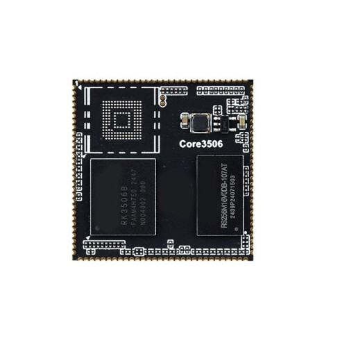 For Luckfox Core3506 RK3506B Core Board Embedded Computing for AI and IoT Applications Integrated Multi-Core Processor A