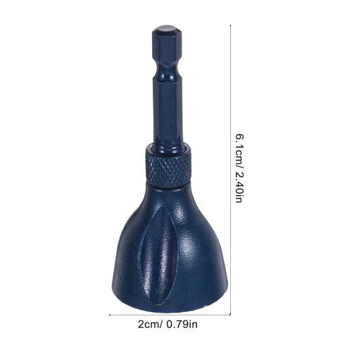 HOMEMAXS Heavy Duty Deburring Chamfer Tool for Metal Practical Fast Shank Deburr Drill Bit Chamfer Tool 1