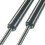 Trunk Lift Supports Rear Shock Struts Black 2 pcs for Ford 6