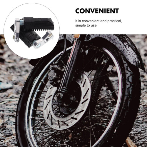 Black Motorcycle Front Foot Pegs Pair for Mini Motorcycle 2