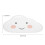 Assiette jetable ACOUTO, motif nuage 6