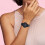 Easy-Read Dial Smart Watch with Precise Second Hand, Silicone Strap, Compatible with All Genders & Ages, Rectangular Automatic Sports Watch 4