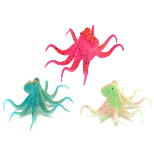 FRCOLOR Landscape Fish Tank Decorations Artificial Octopus Aquarium 1