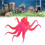FRCOLOR Landscape Fish Tank Decorations Artificial Octopus Aquarium 8