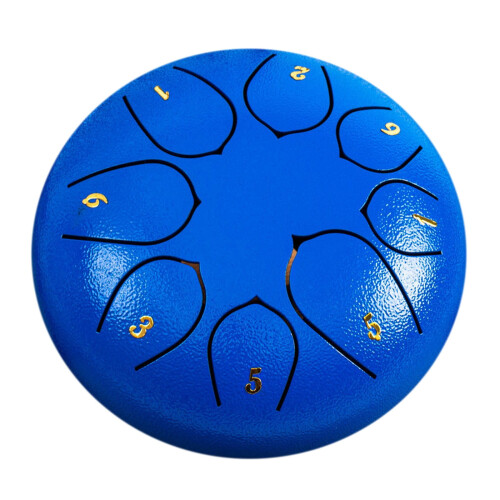 Rain Drum Steel Tongue Drum 6 Inches 8 Notes 1
