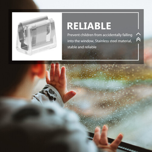 10 Pcs Window Latch Sliding Door Security Lock Screen Window Push and Pull Security Window Lock Plastic 1.70X1.50X1.10CM 2