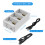 3-Way Battery Charger Automatic Detection Charging Hub Dock for DJI Mini 3 PRO 5
