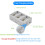 3-Way Battery Charger Automatic Detection Charging Hub Dock for DJI Mini 3 PRO 8