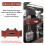 Car Seat Back Organizer with Hooks and Cup Holder 2