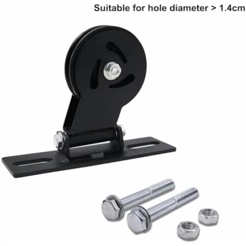 Heavy-Duty Cable Pulley System for Squat Racks 5/8 inch 2