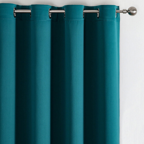 Blackout Curtains Dark Grey 2 pcs 100x130 cm 2