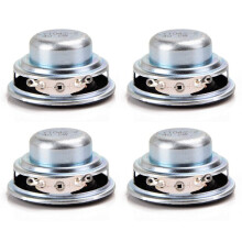 4St 40MM  Audio Portable Speaker 16 Core 4 Ohm 5W Full Range Högtalare Gummi Side NdFeB Magnetisk Högtalare