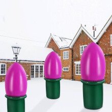 Décorations lumineuses gonflables étanches pour Noël en extérieur, décorations de Noël conviviales pour jardin, porche et maison.