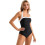 Women's Tummy Control One-Piece Swimsuit Halter Retro Style 5