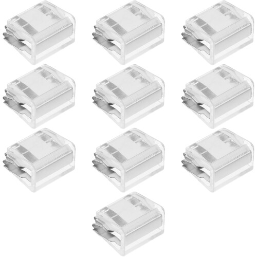 10 Pcs Window Latch Sliding Door Security Lock Screen Window Push and Pull Security Window Lock Plastic 1.70X1.50X1.10CM