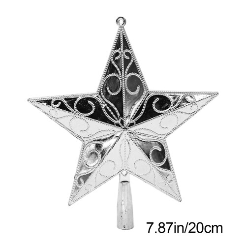 Christmas Star Tree Topper Holiday Decoration 2