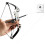 Mini Archery Bow Set Right Hand Metal Compound Bow 1 Pack 7