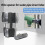 PVC Pipe Threader Kit Compatible with Electric Drill, 3 Dies (1/2", 3/4", 1"), External Threading Tool for Plumbers 3