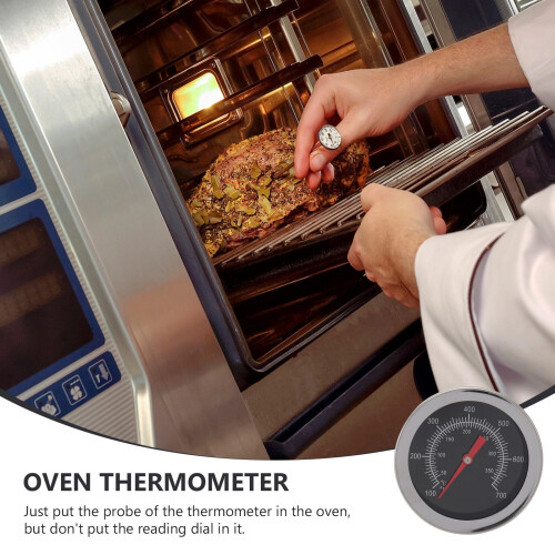 Black Stainless Steel Oven Thermometer 1