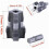 PVC Pipe Threader Kit Compatible with Electric Drill, 3 Dies (1/2", 3/4", 1"), External Threading Tool for Plumbers 6